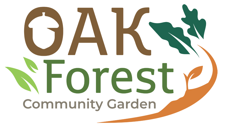 Oak Forest Community Garden Logo